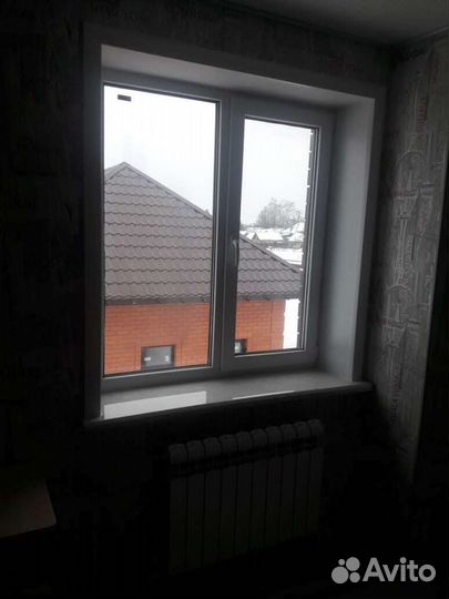 Пластиковые окна с отделкой