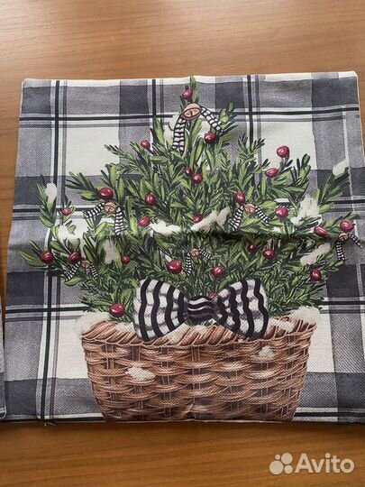 Новогодние наволочи 45 х 45