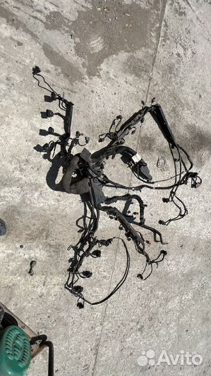 Коса моторная проводка Porsche Cayenne 4.8 M4801