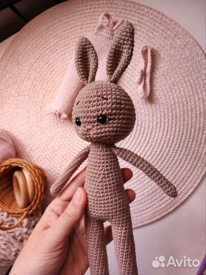 Мягкая игрушка заяц