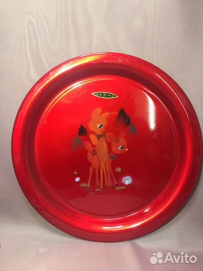 Китайский ретро-термос 2л и 4 термо-кружки