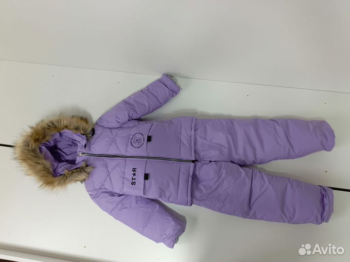 Зимний костюм для девочки 110