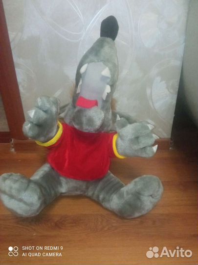 Мягкая игрушка волк