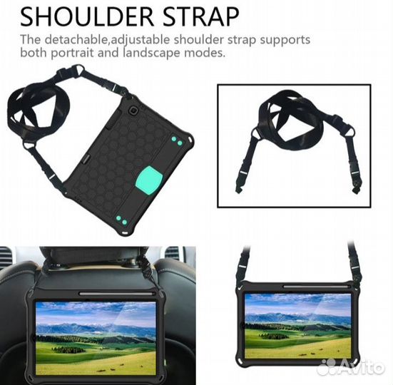 Чехол из эва с ремешком для планшета Samsung Tab