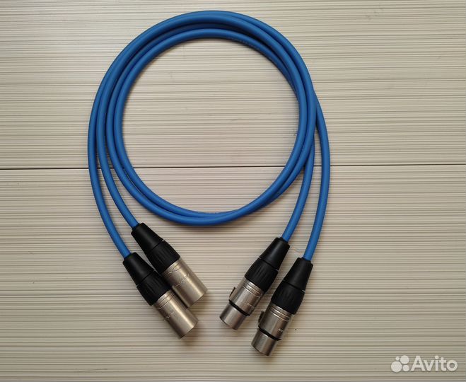 Балансные кабели XLR-XLR Canare (Япония)