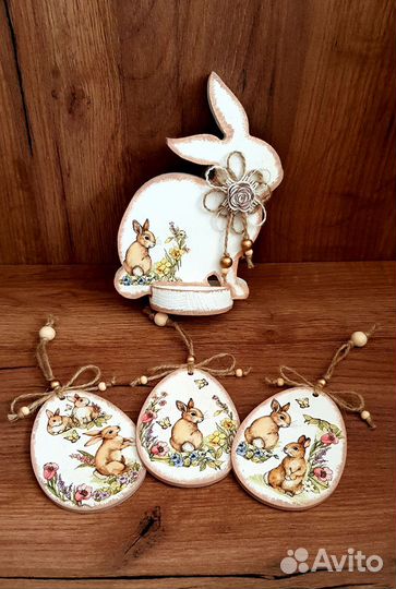 Пасхальный декор(ручная работа)