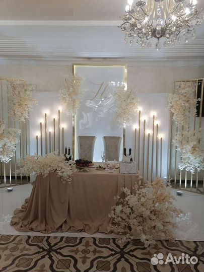 Свадебный декор. Оформление свадьбы. Декоратор