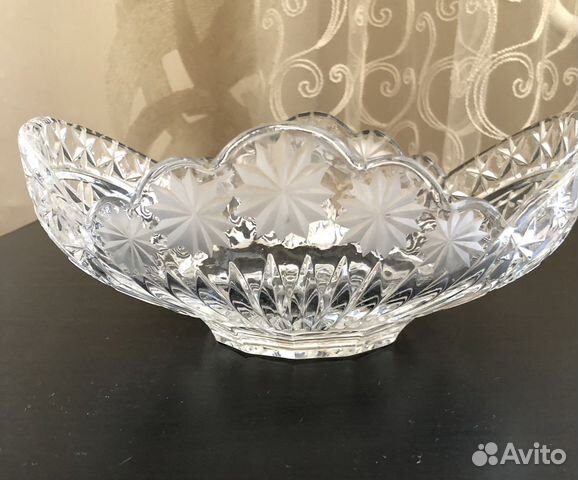 Хрустальная ваза, конфетница