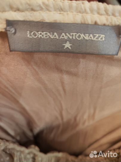 Блузка шелк италия в горошек на трикотажном подкла