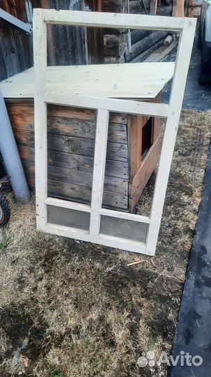 Деревянные оконные рамы бу