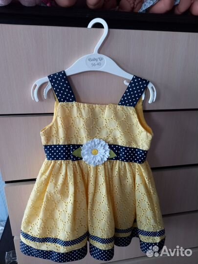 Платье для девочки 80