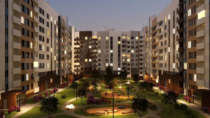 1-к. квартира, 40,5 м², 9/9 эт.