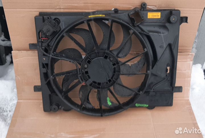 Chevrolet Aveo t300 диффузор в сборе GM