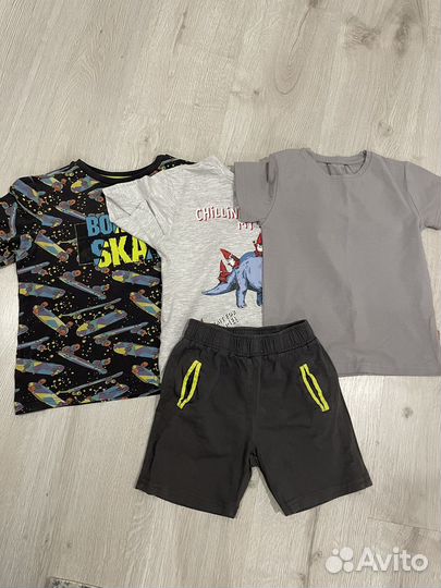 Вещи пакетом на мальчика 116 122