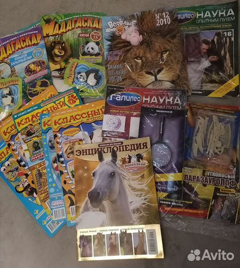 Познавательные журналы на отправку, 2 шт