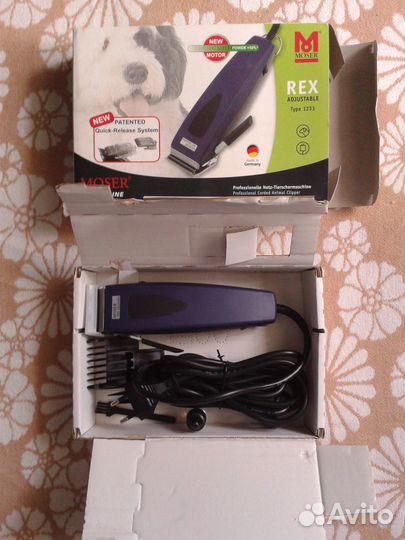 Машинка для стрижки животных Moser Rex Adjustable