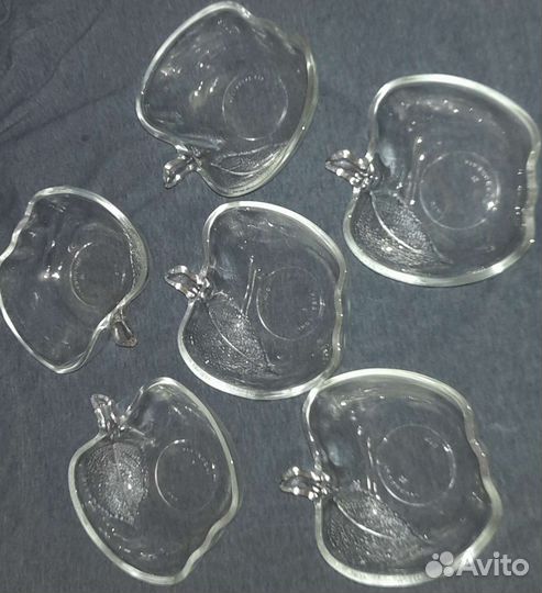 Набор салатников/ креманки Glassco-arc leaf 6шт