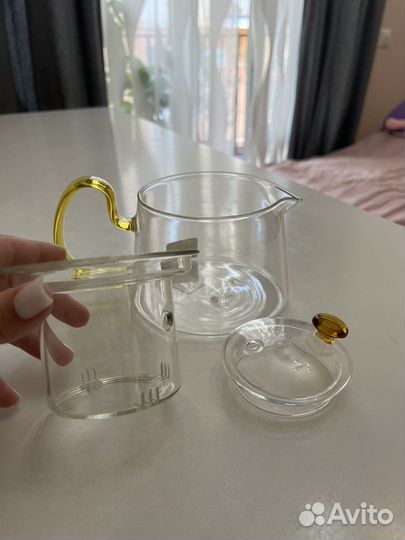 Чайник стеклянный