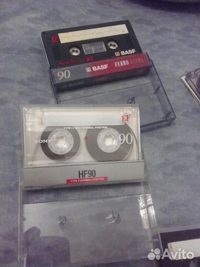 Аудиокассеты Sony.Maxell.Basf.Agfa 5шт