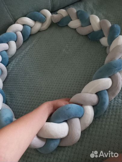 Бортик косичка