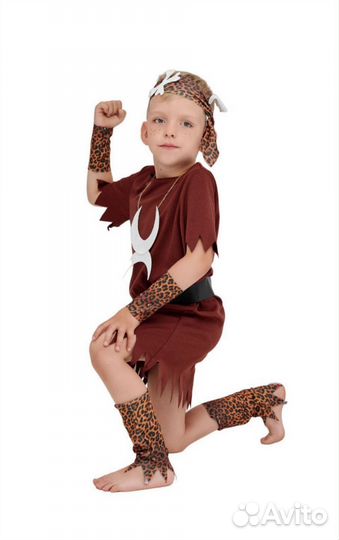 Костюм папуаса, африканца