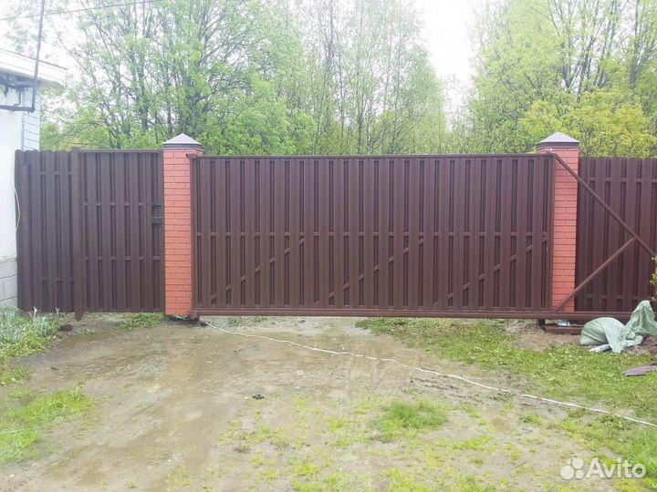 Заборы из профнастила от производителя