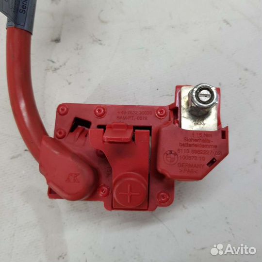 Клемма аккумулятора плюс 6113 6982227 BMW 7 F01/F0