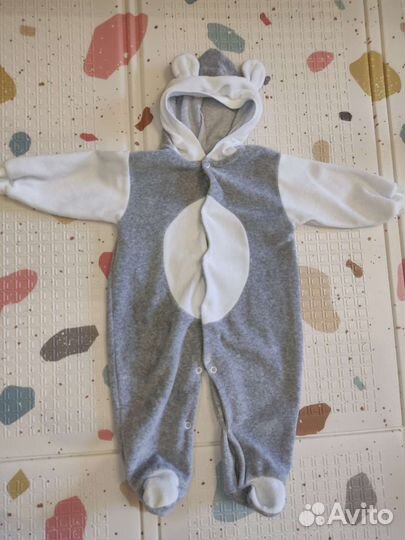 Комбинезон детский велюровый 62