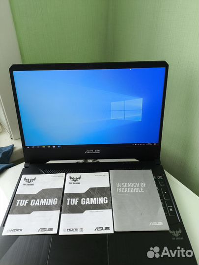 Игровой ноутбук asus tuf gaming fx505dt