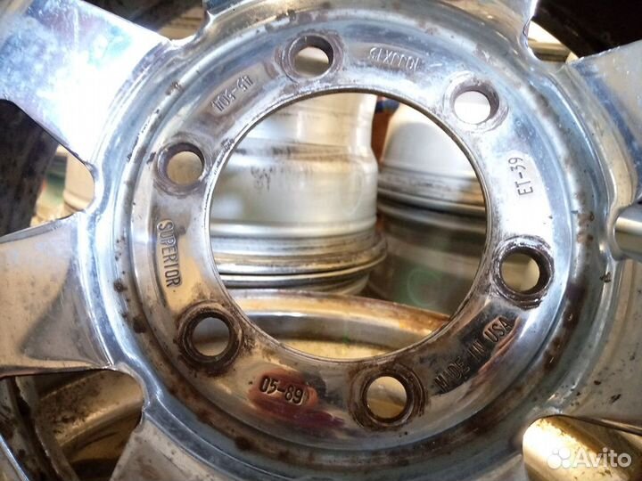 Диски Superior 15х10 6x139.7 ET-39