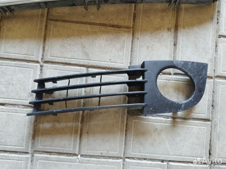 Решетка бампера Ауди А6С5 рестайлинг