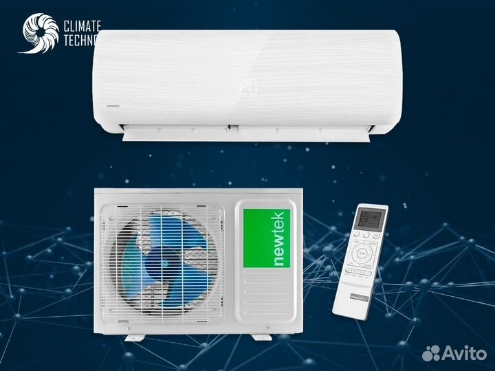 Сплит система с монтажом