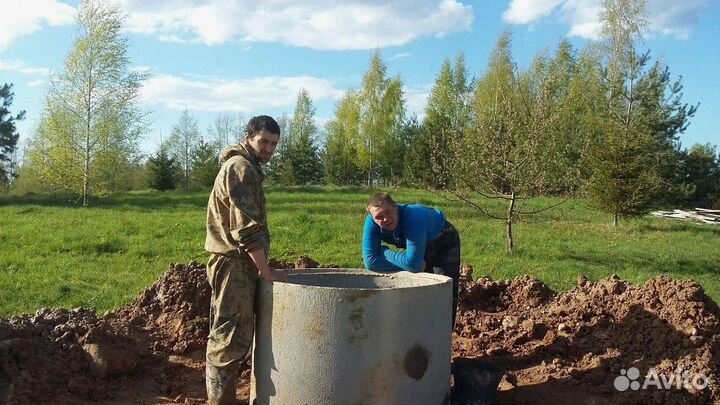 Септики под ключ канализация, траншеи под воду