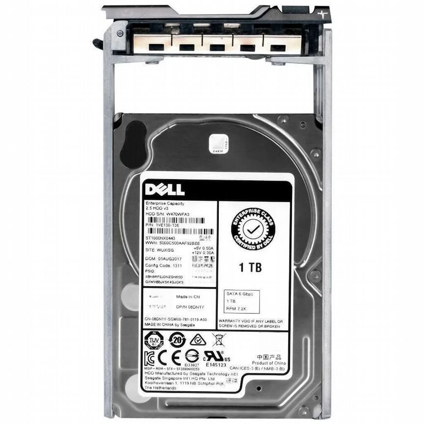 [ST1000NX0443] Жесткий Диск Dell 8dn1y 1tb Sata3 2,5" Hdd St1000nx0443