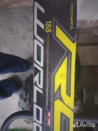 Горные лыжи fischer 188см