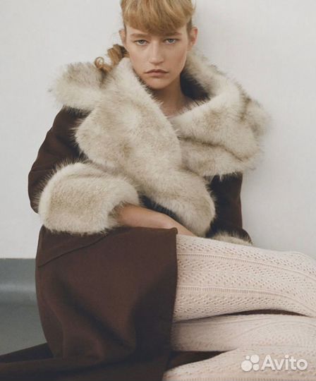 Меховой шарф