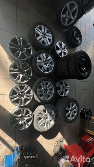 Диски и колеса р15 р16 5/100 цо57.1 поло рапид