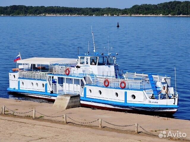 Аренда теплохода, прогулки по волге