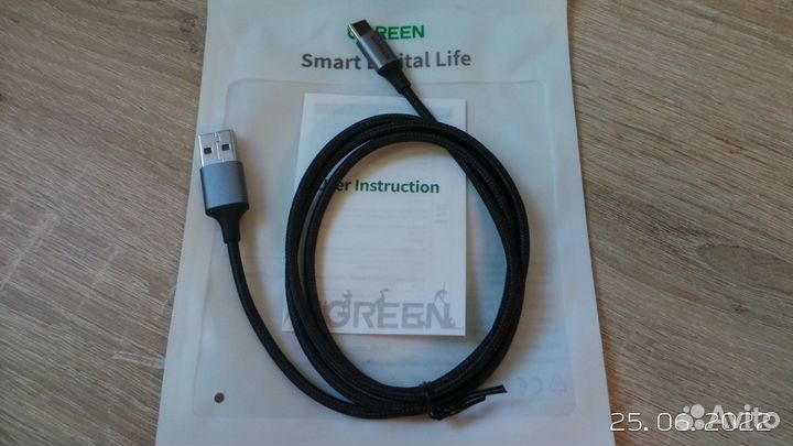 Кабель зарядки Андройд type-c