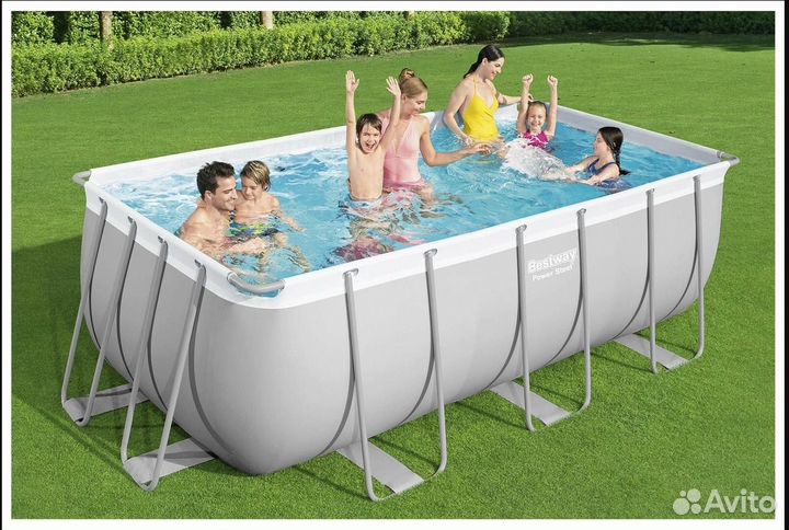 Бассейн каркасный Bestway 56456/ 412х201х122 см