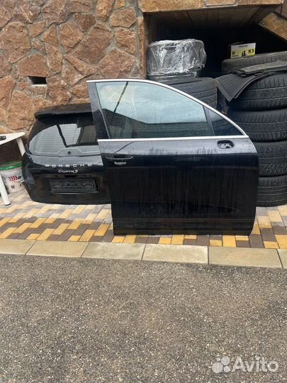 Передняя дверь porsche cayenne 957 touareg NF