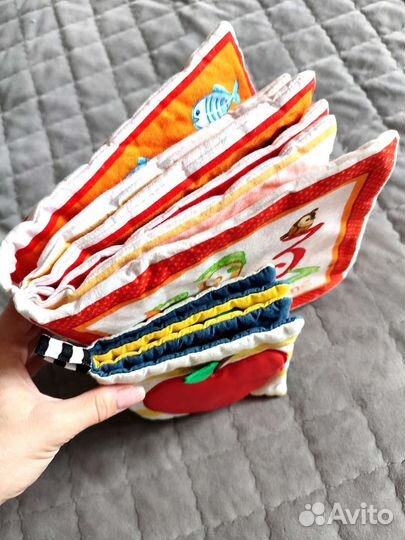 Детские мягкие книги 0+