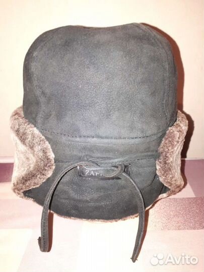 Шапка ушанка зимняя дубленка Германия