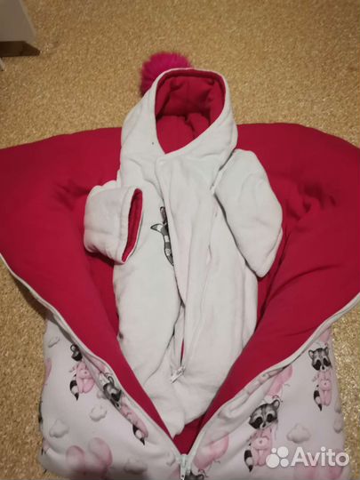 Конверт на выписку для девочки