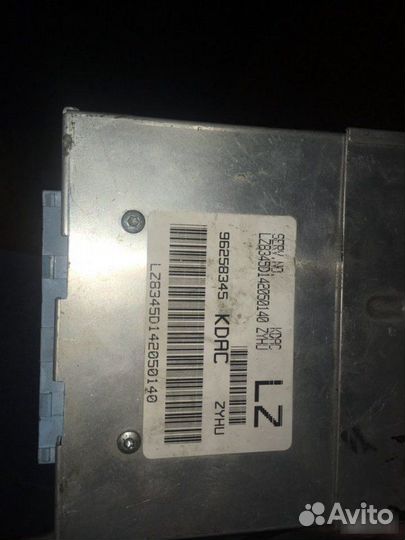 Эбу Chevrolet Lanos