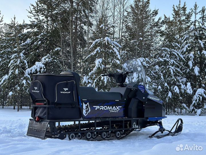 Снегоход promax yakut 500 long 2.0 4T 20 black