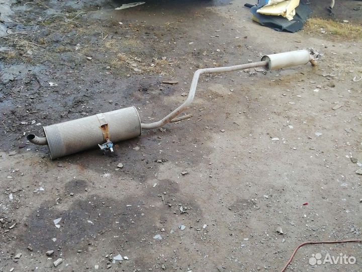 Выхлопная система в сборе citroen c 4