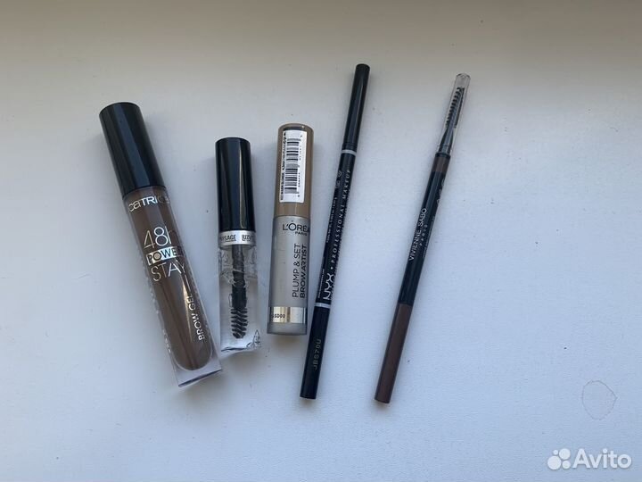 Набор для глаз и бровей Никс, Лореаль и др