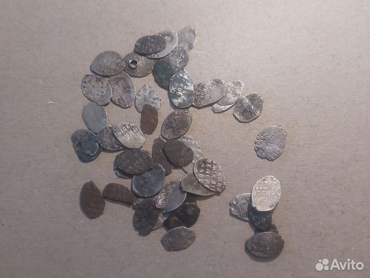 Монеты чешуя