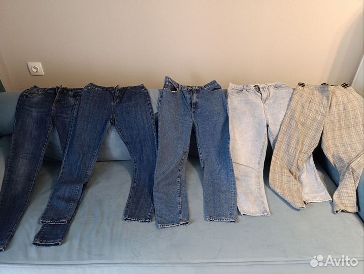 Женские джинсы 27 размера (пакетом)